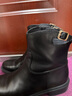 思加圖冬季夜蝴蝶短靴時(shí)裝靴女皮靴EAJ49DD5 優(yōu)雅黑 36 曬單實(shí)拍圖
