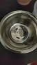百暢食品級316不銹鋼碗盆家用加厚湯盆吃飯碗廚房裝配菜盆小鐵盆 【抗菌304款】湯盆14cm 曬單實(shí)拍圖