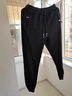 羅蒙（ROMON）超厚羊羔絨褲子男加絨加厚大碼男士休閑褲秋冬季運動(dòng)保暖特厚褲子 羊羔絨黑色束口(厚絨) 2XL 130-145斤 曬單實(shí)拍圖