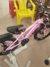 鳳凰（Phoenix）青少年兒童自行車(chē)7速禧瑪諾學(xué)生山地車(chē)鋁架星空  20寸粉色一體輪  曬單實(shí)拍圖