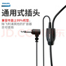 飛利浦（PHILIPS）SBM109頭戴有線(xiàn)擴音器麥克風(fēng)小蜜蜂耳麥話(huà)筒頭戴式有線(xiàn)麥用于索愛(ài)紐曼得勝十度擴音器 曬單實(shí)拍圖