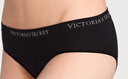 維多利亞的秘密 維密LOGO腰帶舒適無(wú)縫抗菌比基尼包臀女三角內褲馬年本命年 54A2黑色-字母款 11262532 1條 M 曬單實(shí)拍圖