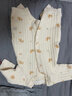 婧麒（JOYNCLEON）新生兒嬰兒衣服秋冬滿(mǎn)月純棉初生寶寶連體衣a類(lèi)爬服 Jlt200709 曬單實(shí)拍圖