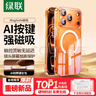 綠聯(lián)【AI相機按鍵全包|發(fā)黃包賠】適用iPhone17ProMax手機殼蘋(píng)果17ProMax保護套磁吸透明防摔超薄散熱 曬單實(shí)拍圖