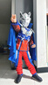 ULTRAMAN賽羅奧特曼衣服男童貝貝絨圓領(lǐng)衛衣套裝130cm【贈送發(fā)光胸燈】 曬單實(shí)拍圖