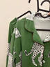 另約德絨加厚保暖睡衣女秋冬季2026新款韓版輕奢風(fēng)豹子長(cháng)袖家居服套裝 6467 綠色豹子 【褲子沒(méi)有抽繩】 L 曬單實(shí)拍圖