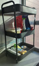 慕亞（MUYA）廚房置物架小推車(chē)落地可移動(dòng)多層架子多功能放果蔬菜籃收納架 曬單實(shí)拍圖