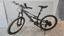 鳳凰全組裝免安裝山地車(chē)自行車(chē)成年人男士鋁合金軟尾雙減震山地自行車(chē) 黑灰/輻條【免安裝】 26英寸【身高165-185m】 27速【競速款】 曬單實(shí)拍圖