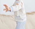全棉時(shí)代嬰幼童家居服套裝純棉舒適透氣長(cháng)袖圓領(lǐng)打底服 領(lǐng)航尋夢(mèng)號90碼 曬單實(shí)拍圖