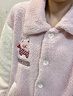 貓人【超柔軟】情侶睡衣秋冬季珊瑚絨加絨加厚男女家居服高端2025新品 曬單實(shí)拍圖