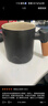京東京造茶杯便攜式黑陶茶泡茶壺茶杯功夫茶具辦公杯隨身茶壺容量400ml 曬單實(shí)拍圖