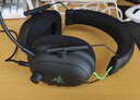 雷蛇（Razer）旋風(fēng)黑鯊V2 有線(xiàn)頭戴式電競游戲耳機耳麥 被動(dòng)降噪 USB游戲聲卡 三角洲EQ調節 CSGO 吃雞耳機  曬單實(shí)拍圖