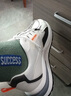 輕奢潮流男鞋秋冬季新款運動(dòng)板鞋男士軟底跑步鞋男百搭透氣鞋子男 AD6628白灰色【中幫皮面款】 41 曬單實(shí)拍圖