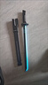 梵達森（FAN DA SEN）星際火花激光劍七彩流光武士戰刃兒童玩具科技漂泊者噴霧男孩光劍 新款科技感全自動(dòng)【火花七彩閃光#劍刃】充電版 【鈦驚灰83CM】充電裝+噴霧版#試玩5火石 曬單實(shí)拍圖