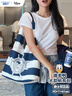 迪士尼包包女包通勤包包唐老鴨大容量帆布包單肩包女超輕布包生日禮物女 曬單實(shí)拍圖