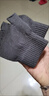 露手指頭的手套羊絨半指秋冬男女分指保暖開(kāi)車(chē)五指寫(xiě)字羊毛針織露指毛線(xiàn) 深灰色 均碼 曬單實(shí)拍圖