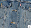 Levi's【商場(chǎng)同款】李維斯25年秋冬新款女士牛仔夾克外套0052P 中藍 XS 曬單實(shí)拍圖