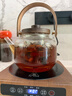 高茗（gaoming）2025新款電陶爐煮茶壺茶具套裝玻璃燒水泡茶壺家用茶杯杯架帶茶盤(pán) 實(shí)用款茶具套裝 曬單實(shí)拍圖