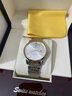 歐米茄瑞士認證手表男士機械表大方時(shí)尚鑲鉆奢華高檔超薄專(zhuān)用男表 間金白面 曬單實(shí)拍圖