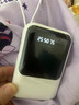 充電寶20000毫安大容量小巧便攜自帶線(xiàn)可上飛機華為可用移動(dòng)電源 白色【智能數顯+自帶線(xiàn)+自帶燈】 5000毫安 曬單實(shí)拍圖