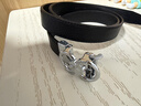 鱷魚(yú)恤新年禮物時(shí)尚女士腰帶頭層牛皮自動(dòng)扣休閑皮帶女生禮物 曬單實(shí)拍圖