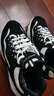 斯凱奇（Skechers）時(shí)尚綁帶絨里運動(dòng)鞋8730057 黑色/白色/BKW 37  曬單實(shí)拍圖