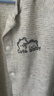 嬰兒秋季衣服長(cháng)袖嬰幼兒連體衣純棉寶寶爬爬服無(wú)骨單排扣哈衣G G-1 73cm 曬單實(shí)拍圖