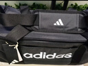 adidas運動(dòng)健身便攜斜挎手拎包男女阿迪達斯官方   黑色/白色   NS 曬單實(shí)拍圖