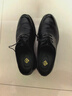 奧康（Aokang）男鞋2025冬季保暖系帶商務(wù)正裝皮鞋舒適單鞋子黑色加絨42碼 曬單實(shí)拍圖