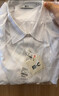 優(yōu)衣庫合作款男裝女裝寬松襯衫/長(cháng)袖襯衣休閑480294 471799 480294/00白色 S 曬單實(shí)拍圖