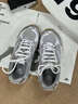 Kappa卡帕女鞋銀色復古跑鞋女2026年新款百搭休閑鞋厚底增高運動(dòng)鞋子女 銀色 38 曬單實(shí)拍圖