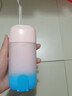 小米狼電動(dòng)沖牙器家用便攜超聲波洗牙器伸縮水箱除牙石防水水牙線(xiàn)口腔潔牙結石去除器兒童成人 伸縮款-漸變粉藍-配四個(gè)頭 4支噴頭 潔齒護齦 曬單實(shí)拍圖
