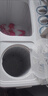 美的（Midea）洗衣機半自動(dòng)雙桶 大容量半自動(dòng)洗衣機 雙桶雙缸 以舊換新 強動(dòng)力透徹洗 雙缸 8kg MP8DS136 曬單實(shí)拍圖