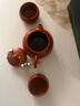 蘇蔻宜興原礦大紅袍茶具套裝功夫茶純手工高端紫砂壺禮盒裝送禮新年 西施一壺兩杯（大紅袍） 1件 曬單實(shí)拍圖