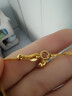 和葉【顏色要選對】18K金項鏈女款 Au750愛(ài)心可調節肖邦 彩黃金毛衣鏈 【18K黃金調節】 2.95克~3.00克（約1.5mm粗 45cm 曬單實(shí)拍圖