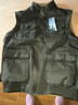 JEEP SPIRIT吉普馬甲男春秋兩面穿男士戶(hù)外釣魚(yú)多口袋背心男外套 軍色 XL 曬單實(shí)拍圖
