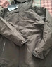 駱駝（CAMEL）戶(hù)外沖鋒衣 三合一加絨加厚防水情侶款外套登山服裝 A9W214119A 曬單實(shí)拍圖