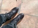 啄木鳥(niǎo)真軟皮馬丁靴2025新款秋冬單靴厚底內增高靴子加絨英倫風(fēng)短靴子女 黑色單里 37 曬單實(shí)拍圖