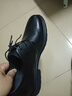 強人正裝鞋男品質(zhì)頭層牛皮商務(wù)皮鞋系帶款透氣簡(jiǎn)約男單鞋 Q3DXA073049 黑色 41碼 曬單實(shí)拍圖