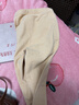莫代爾無(wú)痕保暖內衣女含羊絨蠶絲磨絨時(shí)尚秋衣秋褲女士套裝打底衣膚色M 曬單實(shí)拍圖