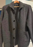 優(yōu)衣庫男女裝souffle?yarn舒芙蕾針織開(kāi)衫/毛衣毛衫25新款480023 08 深灰色 M 曬單實(shí)拍圖