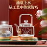 金灶（KAMJOVE）底部全自動(dòng)上水電熱水壺 茶臺嵌入式燒水壺燒水保溫一體全自動(dòng)恒溫玻璃提梁燒水壺 H19故宮版 0.8L 故宮宮廷文化聯(lián)名款 曬單實(shí)拍圖