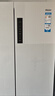 海爾（Haier）小紅花516L十字門(mén)冰箱594mm超薄零嵌除菌凈味降農殘防霉菌變溫BCD-516WGHTDB9GPU1國家補貼 曬單實(shí)拍圖