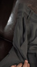 優(yōu)衣庫男裝彈力長(cháng)褲/內里起毛休閑褲褲子常規款25秋冬新款479372 08 深灰色 L /175/88A 曬單實(shí)拍圖