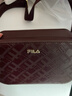 FILA 斐樂(lè )官方女包挎包2025冬季時(shí)尚休閑單肩包隨身包斜挎包 曬單實(shí)拍圖