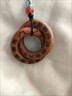 三清山雷擊棗木十字天經(jīng)道家陰陽(yáng)乾坤圈吊墜掛飾手串鐲 曬單實(shí)拍圖