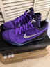 耐克科比9男女透氣實(shí)戰籃球鞋冬季輕便抗扭NIKE KOBE 9 IM0465 500超級葡萄紫/白/黑紫 44 曬單實(shí)拍圖