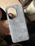 潮聯(lián)牛仔布紋適用榮耀magic7手機殼 新款x60簡(jiǎn)約榮耀300Pro半包外殼男女honor200防摔高級感防指紋男女 藍灰色【牛仔布紋】半包款-不沾指紋 榮耀Magic6 曬單實(shí)拍圖