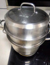 炊大皇304不銹鋼三層蒸鍋家用復合底湯鍋蒸饅頭包子可視高拱蓋32cm 曬單實(shí)拍圖