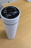 小有米品不銹鋼商務(wù)真空保溫杯智能顯溫直杯男生保溫水杯禮品智能茶水分離 智能顯示【304白色】 曬單實(shí)拍圖